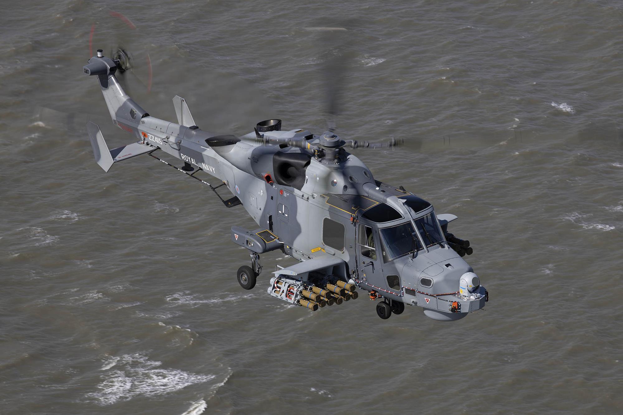 Leonardo AW159 Wildcat helicopter conducts first successful firings of ...